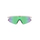 Oakley Green Mirrored Rectangular Unisex Sunglasses