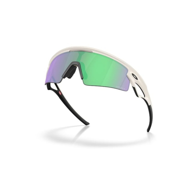 Oakley Green Mirrored Rectangular Unisex Sunglasses