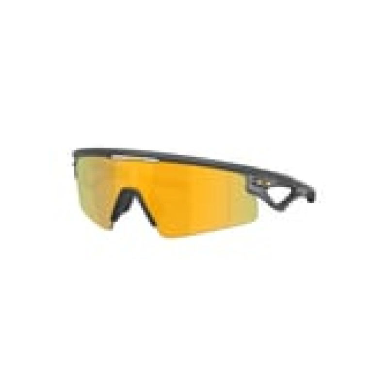 Oakley Gold Polarized Rectangular Unisex Sunglasses