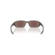 Oakley Blue Mirrored Rectangular Unisex Sunglasses