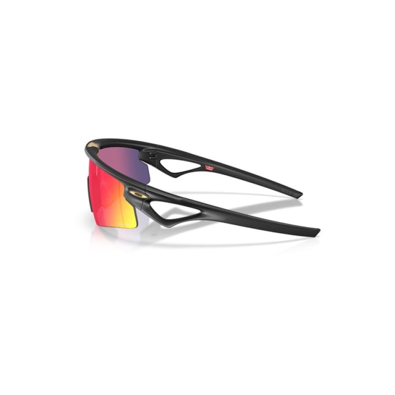 Oakley Red Mirrored Rectangular Unisex Sunglasses