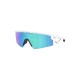 Oakley Blue Mirrored Rectangular Unisex Sunglasses