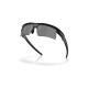Oakley Grey Mirrored Rectangular Unisex Sunglasses