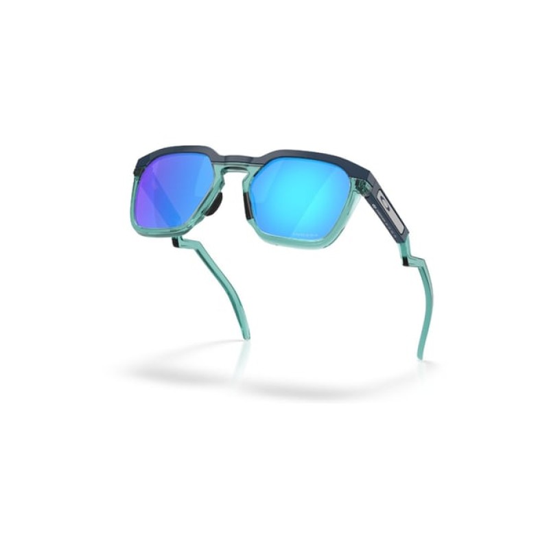 Oakley Blue Mirrored Square Unisex Sunglasses
