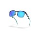 Oakley Blue Mirrored Square Unisex Sunglasses